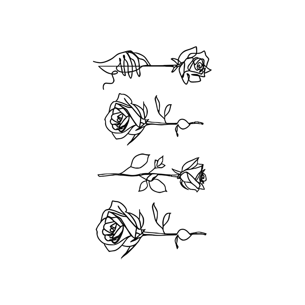 Stemmed Roses