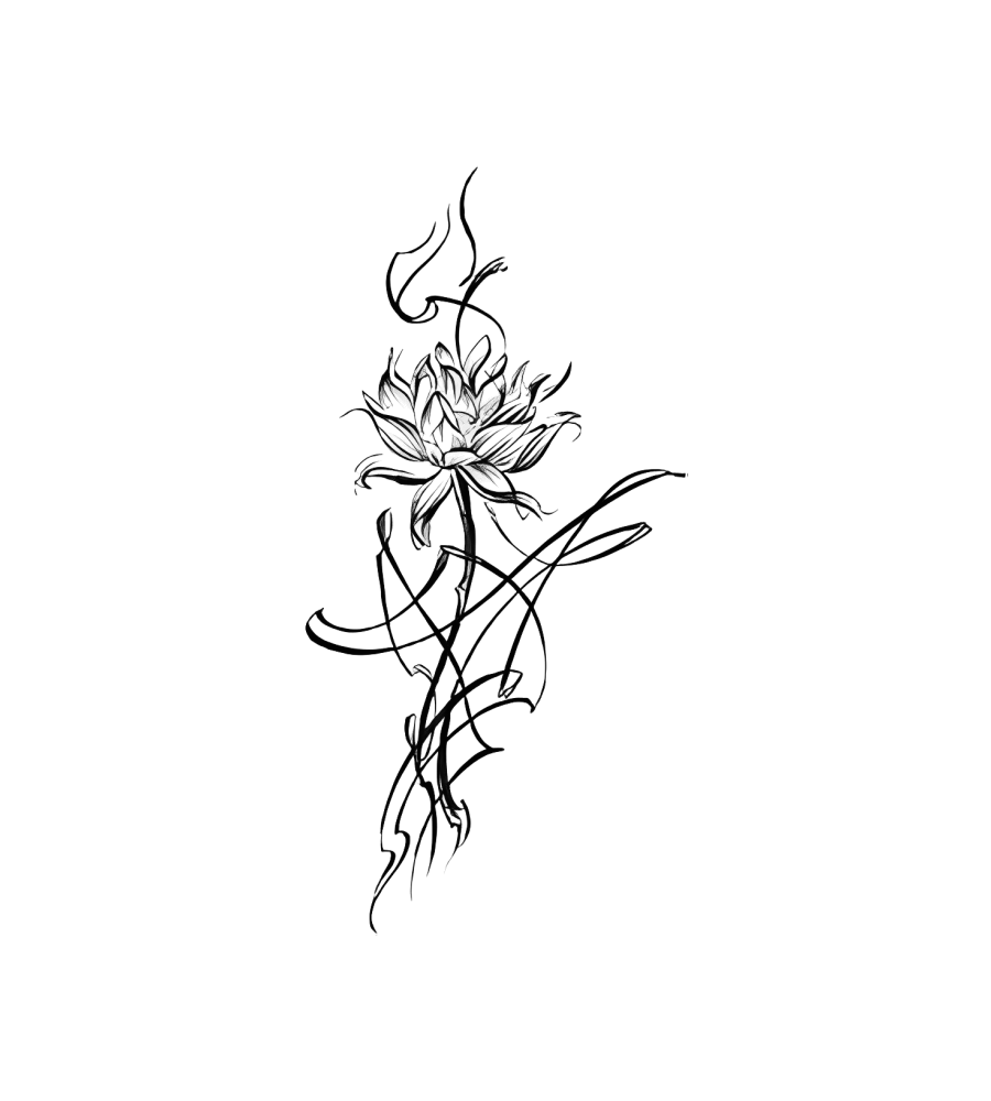 Ribbon Lotus