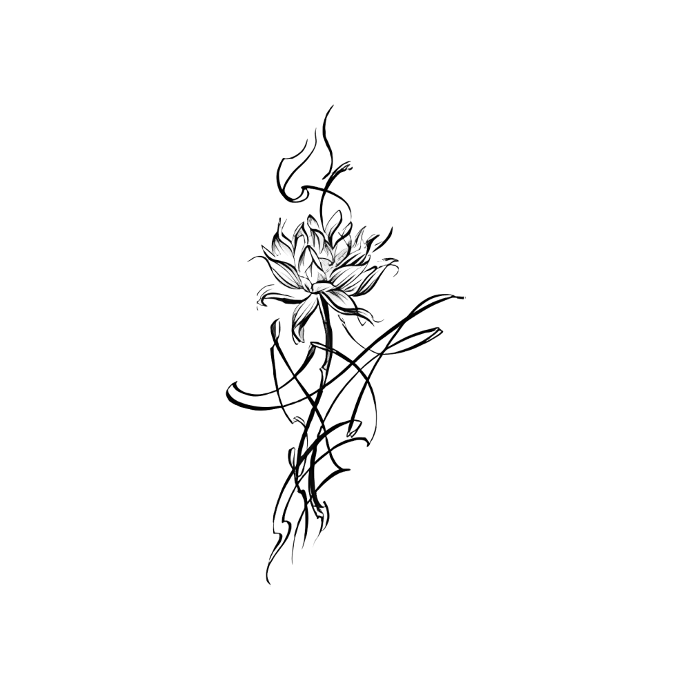 Ribbon Lotus