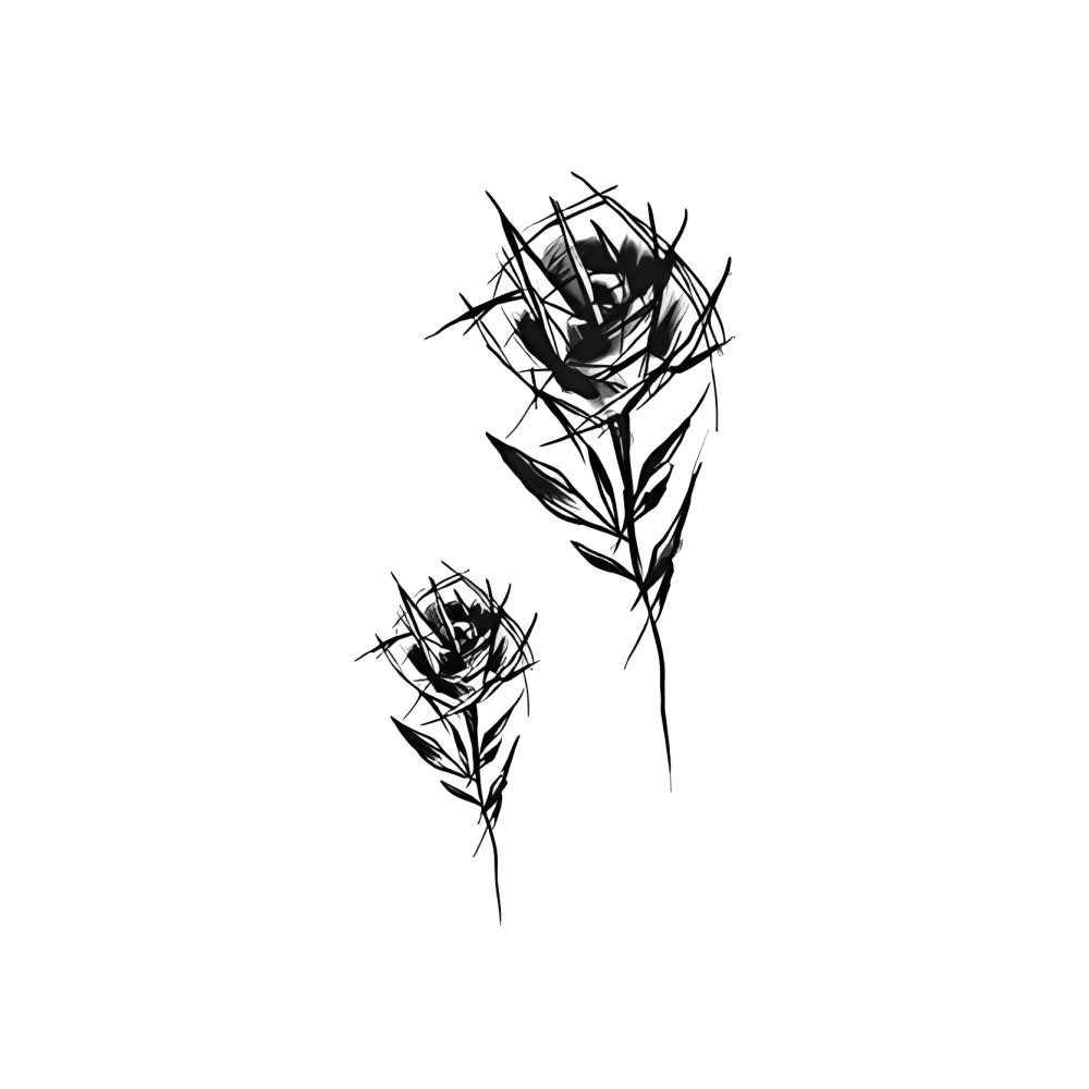 Sketch Roses