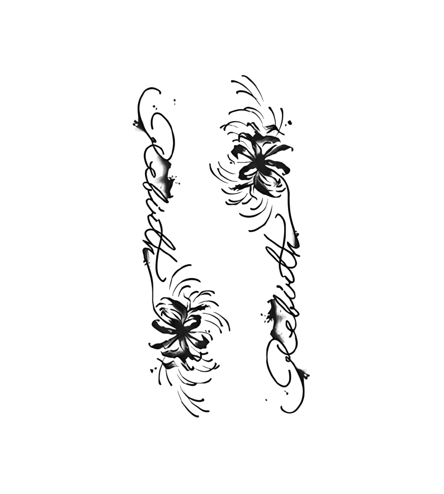 Result Scripts temporary tattoo