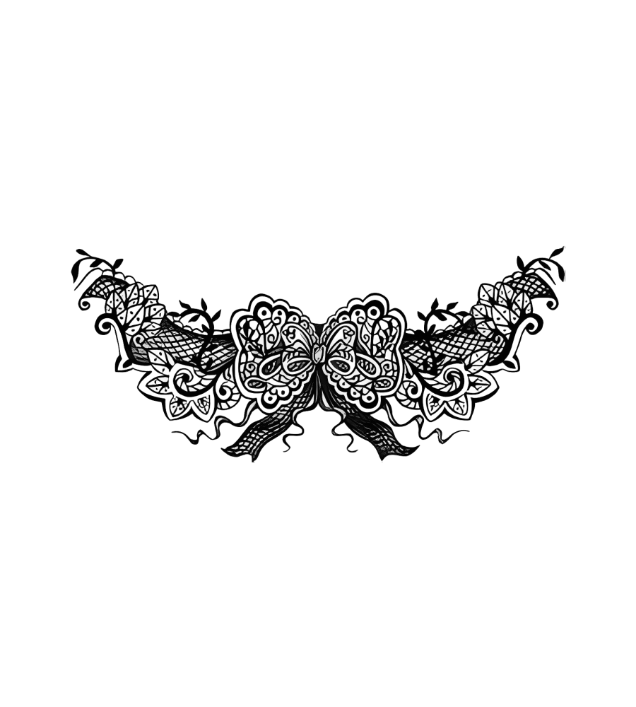 Heirloom Knot isolated tattoo design