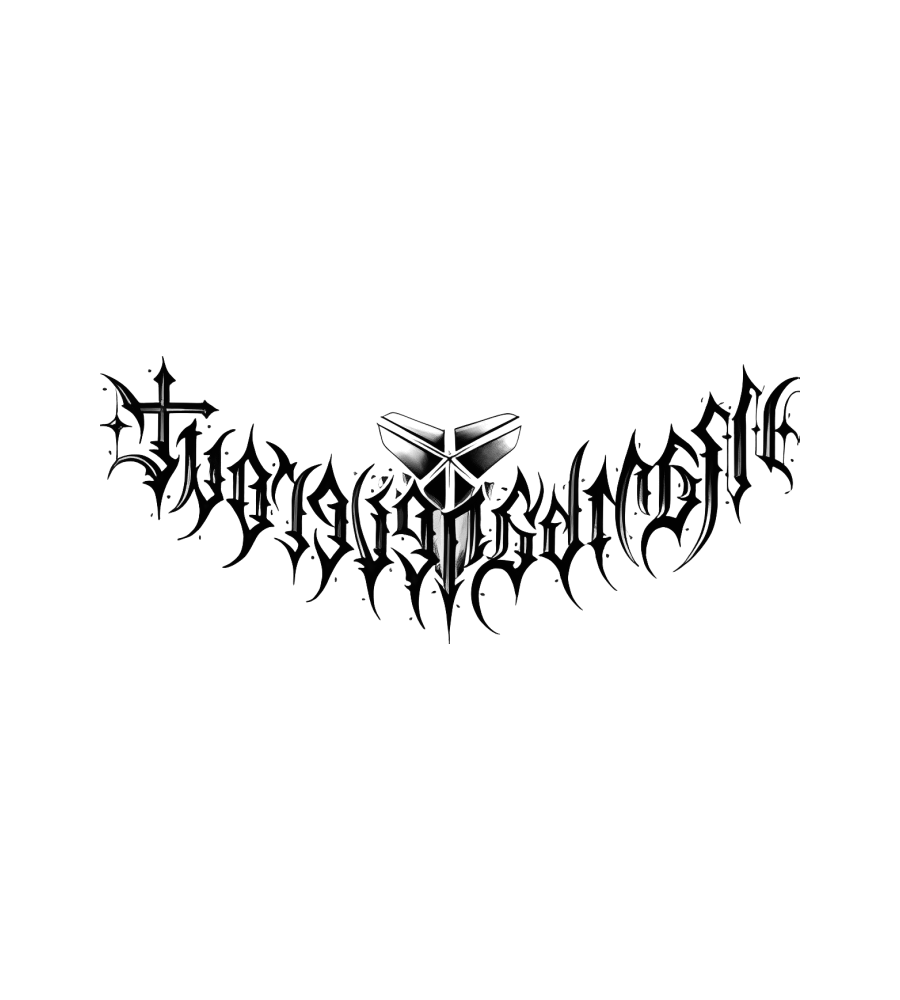Written Forever isolated tattoo design