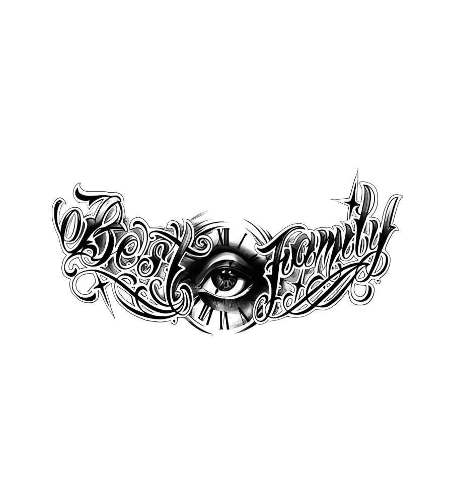 See Clearly isolated tattoo design